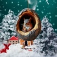 thumbnail image 5 of Christmas Ornaments Christmas Tree 2D Animals Graphic Hanging Decor Acrylic Ornaments Forest Animals Decorations Xmas Decorations Souvenir Gifts, 5 of 9