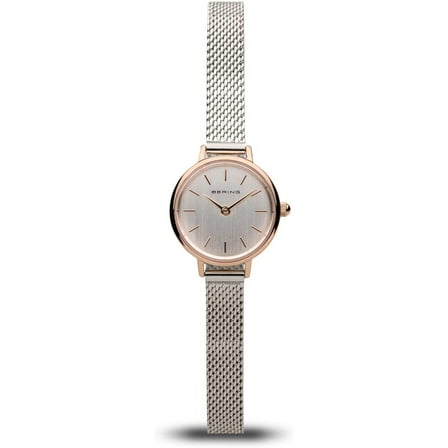BERING Women's Quartz Watch with Stainless Steel Strap, Silver, 8 (Model: 11022-064)