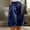 🔥 Navy_New, variant on Dianli Gifts Satin Shorts Workwear Women's Solid Color Half Shorts Elastic Waist Button Front Side Pockets Loose Straight Casual Summer Office Weekend Wear Five Quarter Shorts Satin Shorts