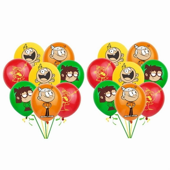 Loud House Balloons Party Supplies Birthday Favors Decorations Decor Kit Latex