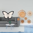 thumbnail image 2 of Reloj de pared,Reloj de pared para sala de estar,dormitorio,cocina,decoración de pared.,Manualidades de pared,Decoración para colgar en la pared,ratán artesanal tejido,Juego de decoración, 2 of 8