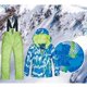 thumbnail image 4 of Traje de nieve para niños-impermeable, ajustable, traje de esquí de invierno de 2 piezas para niñas y niños-para la lluvia, esquí, Invierno - Green Size Verde Talla 12 (133-140cm) Macarena niños traje de nieve, 4 of 5