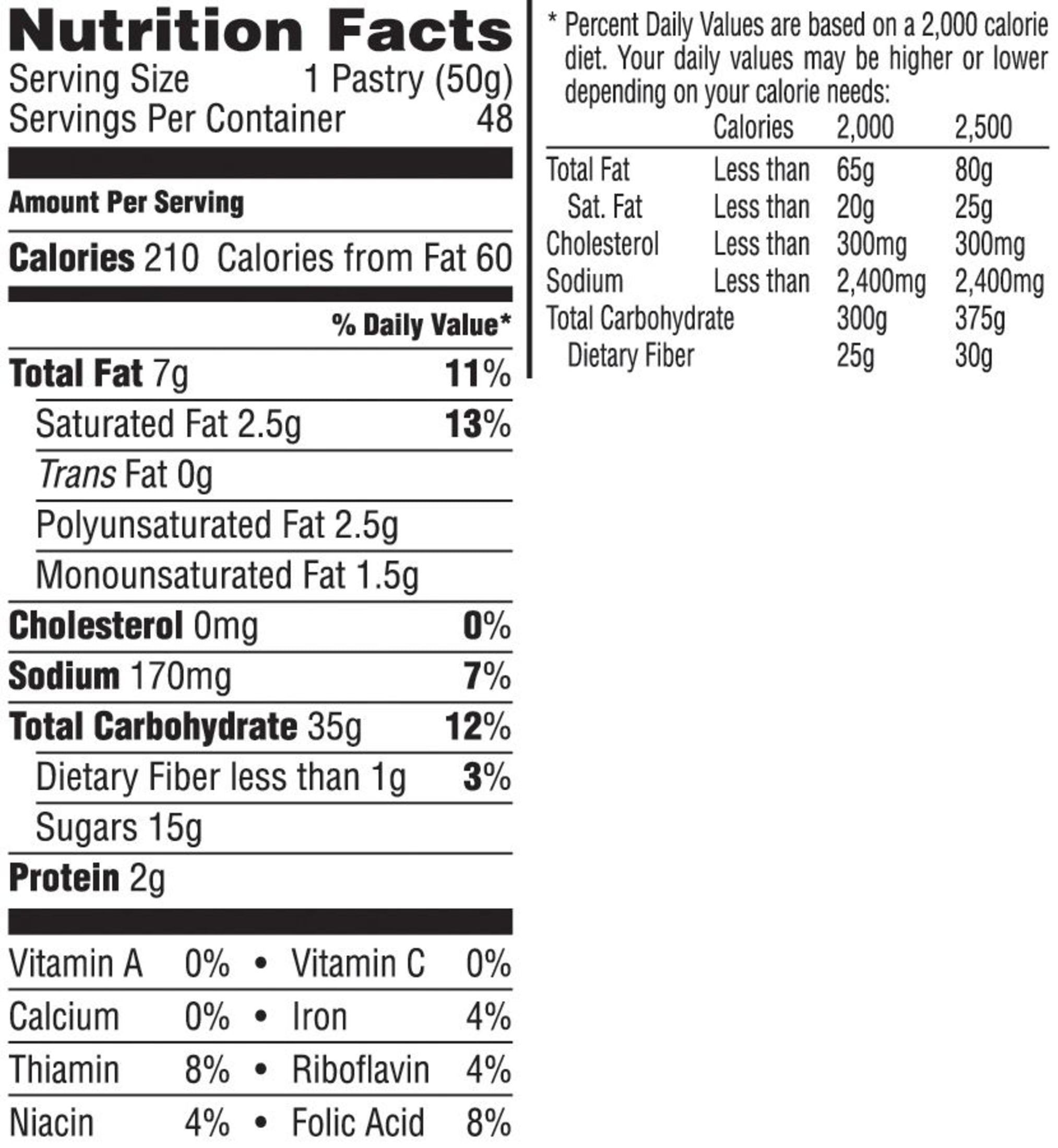 Pop-Tarts Frosted Brown Sugar Cinnamon Breakfast Toaster Pastries, 84 oz, 48 Count