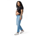 thumbnail image 2 of Ingrid & Isabel For Every Belly Women's Maternity Straight Jeans, Sizes XS-XXL, 2 of 10
