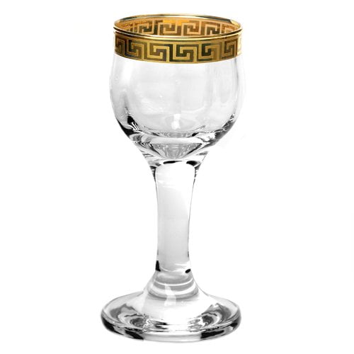 Lorren Home Trends Florence Liquor Goblet Cordial Glass (Set of 4) by Lorenzo