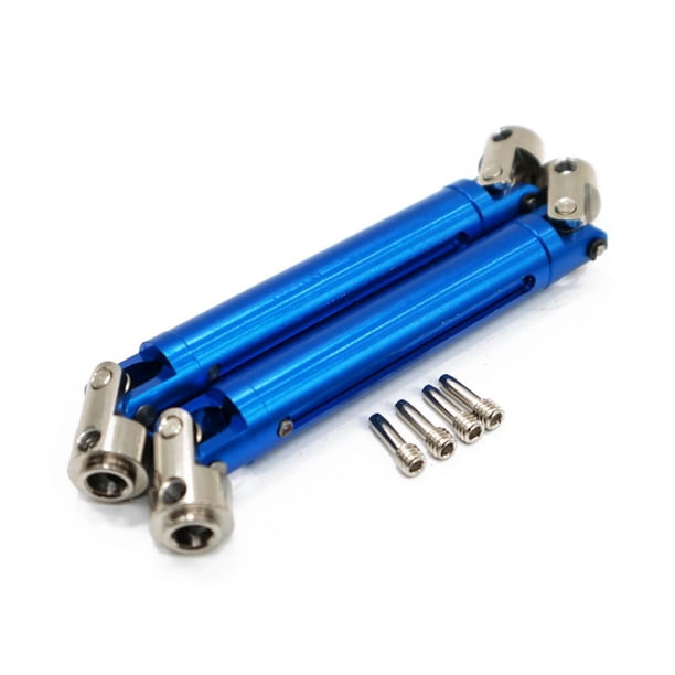 Junta de transmisión Ounissouiy universal acero para coche RC 1/10 Gen7 Azul oscuro
