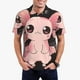 thumbnail image 1 of Balery Cute Axolotl Sakura Blossoms B Camisa Polo de Hombre con Estampado, de Manga Corta y Tejido Medio, Camisa Tipo Golf Polo-4X-Large, 1 of 6