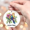 thumbnail image 5 of Parakeet Ornament, Bird Ornament with Parakeet Design, Ornament for Animal Lovers, Gift for Women, Men, Boys, Girls, Gift for Birthdays & Christmas, Christmas Ornament 2025, 5 of 5