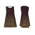 thumbnail image 7 of Balery Gold sparklin Pattern Women’s Summer Dresses – Loose Sleeveless Sundress, Casual and Comfortable Beach Dress for Hot Days, 7 of 7