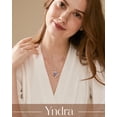 thumbnail image 3 of Yndra Heart Necklace for Women,S925 Sterling Silver December Tanzanite Birthstone Crown Pendant Necklace,Jewelry Gift for Her Wife Mom Girlfriend,Birthday Valentine’s Day Mother’s Day Gift, 3 of 11