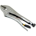 thumbnail image 4 of 10inch Locking Mole Wrench Vice Grips Straight Jaw Lock Clamp Pliers, 4 of 6