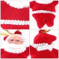 thumbnail image 3 of Luxshiny 20Ud De Colgantes Santa Claus En Tela Duradera Para Árbol De Multicolor, 3 of 6
