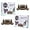 Violet, variant on Violet Backflow Incense Cones - Total 20 Incense Cones Waterfall - Dual Pack of 10 Incense Backflow Cones - Waterfall Incense Cones - Incense Waterfall Cones
