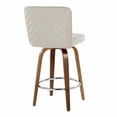 thumbnail image 6 of LumiSource Henry 26" Fixed-Height Counter Stool - Set of 2, 6 of 6