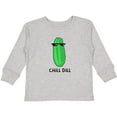 thumbnail image 3 of Inktastic Chill Dill Boys or Girls Long Sleeve Toddler T-Shirt, 3 of 5