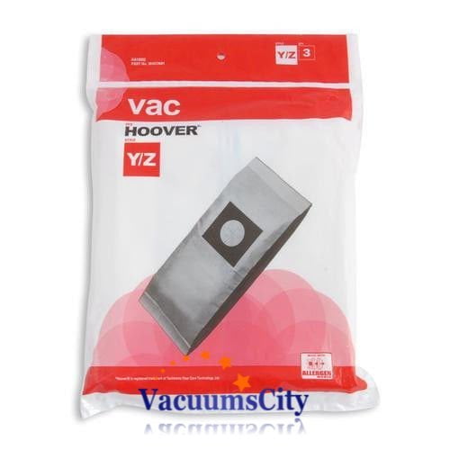 Hoover Windtunnel Upright Allergen Type Y & Z Bags 3 Pk Generic