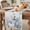White, variant on Coastal Thanksgiving Table Runner - 60 Inch Long Fall Blue Pumpkins Sea Turtle Coral Cotton and Linen Blended Dress Scarves Farmhouse Table Runner for Kitchen Dining, Coffee Table, 13" x 60"