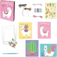 thumbnail image 3 of Box CanDIY Totally Deco String & Pompoms Art Set by Handstand Kids, Pink, 4 oz, 3 of 11
