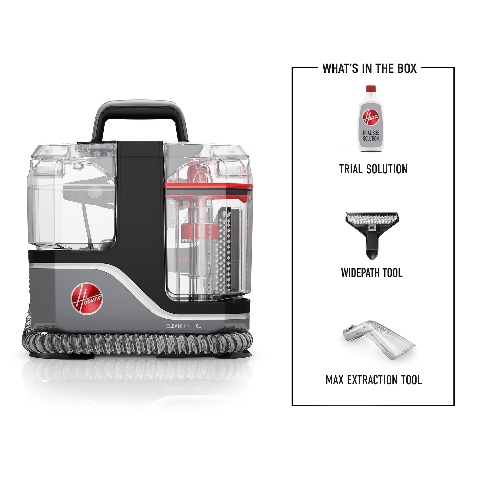 Hoover CleanSlate XL Portable Spot Cleaner for Carpet, Rugs, and Upholstery, Pet Messes, Deep Cleaning,  FH15010V