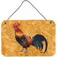 thumbnail image 1 of Rooster Indoor Aluminium Metal Wall Or Door Hanging Prints, 1 of 1