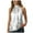 White, variant on Women's Velvet Tank Tops Halter Neck Sleeveless Shirts Keyhole Back Elegant Velour Tunics Fashion Trendy T-Shirts Casual Front Ruched Tees Spring Summer Outfits 2026