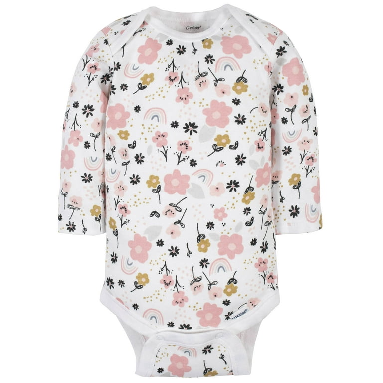 Baby girl long sleeve onesies new arrivals