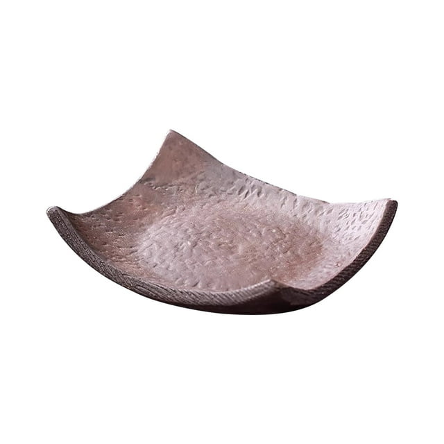 A Ceramic Roasted Tea Saucer Dish For Tea Roasting Stove Candle Heating Warmer Tea Ceremony Accessories Aroma Enhancer Tile