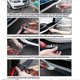 thumbnail image 5 of Universal Car avant pare-chocs Spoiler caoutchouc autocollant Lip Splitter Body jupe protecteur, 2.5 M / 8,2ft-PHWJ, 5 of 5