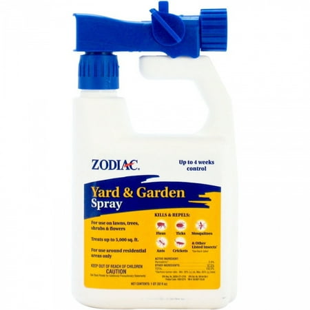 Zodiac Flea, Tick & More Yard & Garden Spray 32 oz - Pack of
