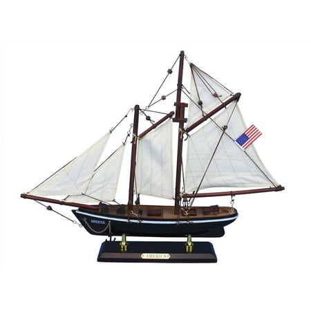Model Sailboat - America 16