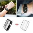 thumbnail image 3 of SOLOLUP (1/3Pack) Screen Protector Cover for Apple Watch Case 44mm 40mm 38mm 42mm 45mm 41mm Soft Elastic PC Shockproof Ultra-Thin TPU Bumper Over all Protective  for iWatch Series 8 7 SE 6 5 4 3 2 1, 3 of 10