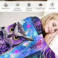 thumbnail image 3 of Nawypu Owl Blanket Soft Cozy Throw Blanket Lightweight Plush Warm Blankets Camping Animals Blanket Owl Gifts for Owl Lovers for Women Men for Holiday Sofa Couch for All Season Owl Decor, 3 of 6