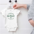 thumbnail image 5 of Alien Believer UFO Hunter Copilot Romper Boys or Girls Infant Baby Brisco Brands 12M, 5 of 6