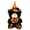 C, variant on TERGAYEE Halloween Teddy Bear Plush Toys, Doll Hat Wearing Bear Dolls Soft and Comfortable Plush Toys, Suitable as Christmas Gifts Halloween Gifts Kids Toys