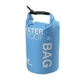 thumbnail image 1 of justharion Waterproof Dry Bag Sack Pouch Kayaking Camping Rafting Floating 2L Blue, 1 of 8