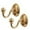 Gold, variant on Back Curtain Holdback Holder Hanger Curtain Window Wall 2x Hooks Tie Hooks Metal Housekeeping & Organizers Platform Hooks Hanger 2x Holdback Metal Holder Wall Hooks Tie Back Curtain Window Curtain