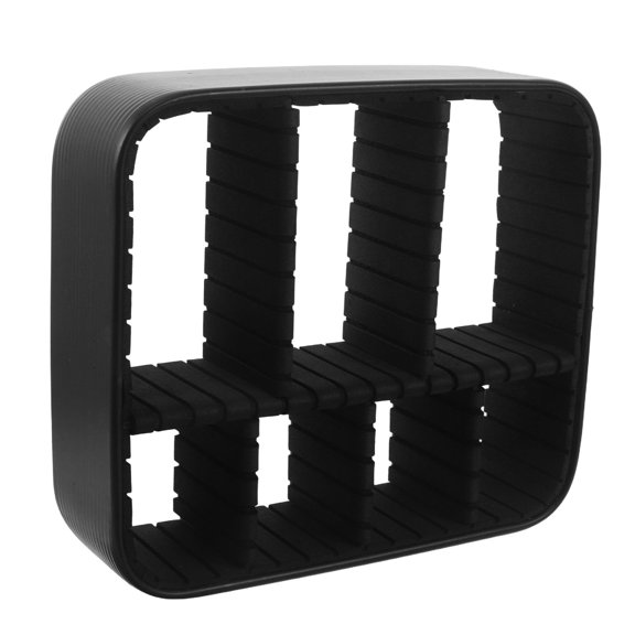 FOMIYES Travel Makeup Case Divider Insert Small Eva Protective Tray Black
