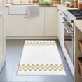 thumbnail image 4 of Minimalist Brown Front Door Rugs 2x3ft Buffalo Check Plaid Farmhouse Farm Theme Washable Rug, Non Slip Indoor Carpet Absorbent Floor Mat for Living Room Bedroom Dining Room, 4 of 9