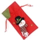 thumbnail image 5 of Cateissary Bolso pequeño de regalo de Navidad, bolsa con cordón de reno, muñeco de nieve, Papá Noel, decoración para fiesta de Navidad de Type2 NO2, 5 of 6