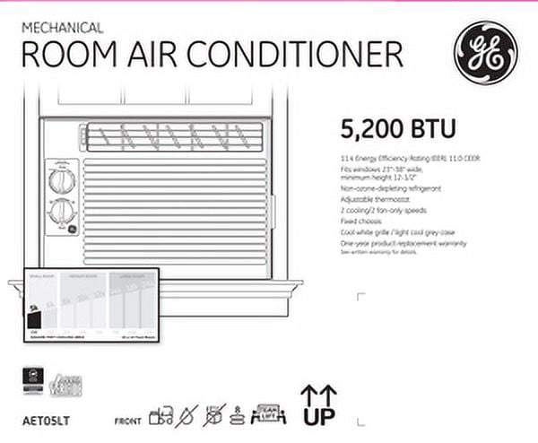GE 115 Volt Room Air Conditioner