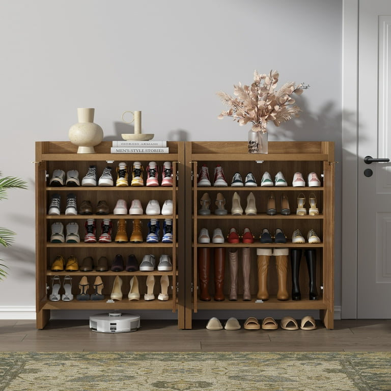Wooden shoe rack walmart hotsell