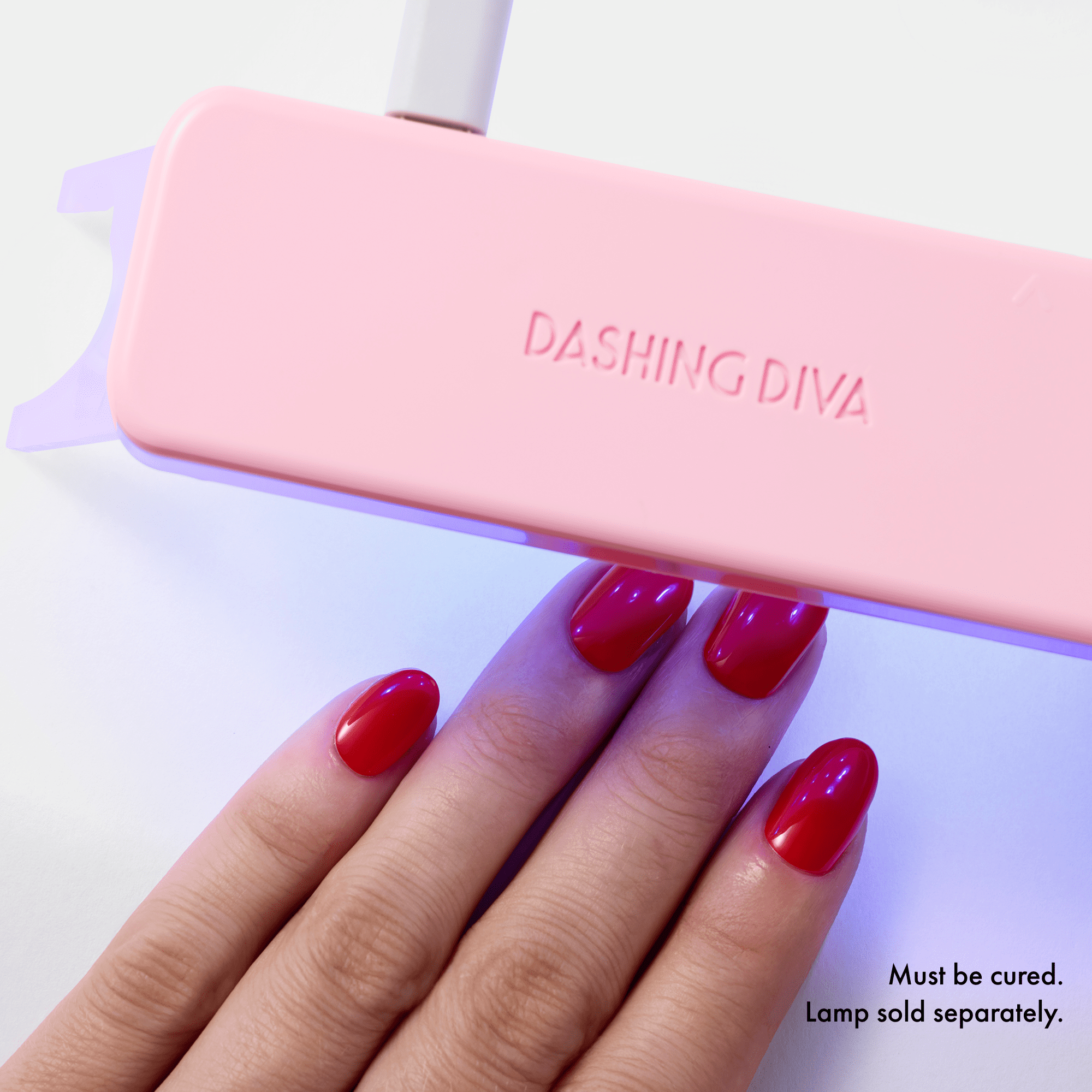 Dashing Diva GLAZE EXTENSIONS Refill Set in Chill Out, Short Round, Semi-Cured Gel Nail Lengthening Strips, Includes 30 Gel Strips (Required LED lamp sold separately)