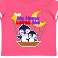 thumbnail image 4 of Inktastic My Nana Loves Me Penguin Boys or Girls Toddler T-Shirt, 4 of 5