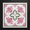 12x12 Inch-Elegant Pink Floral, variant on 12x12 Inch Pink Carnation Floral Pattern Vinyl Floor Tiles