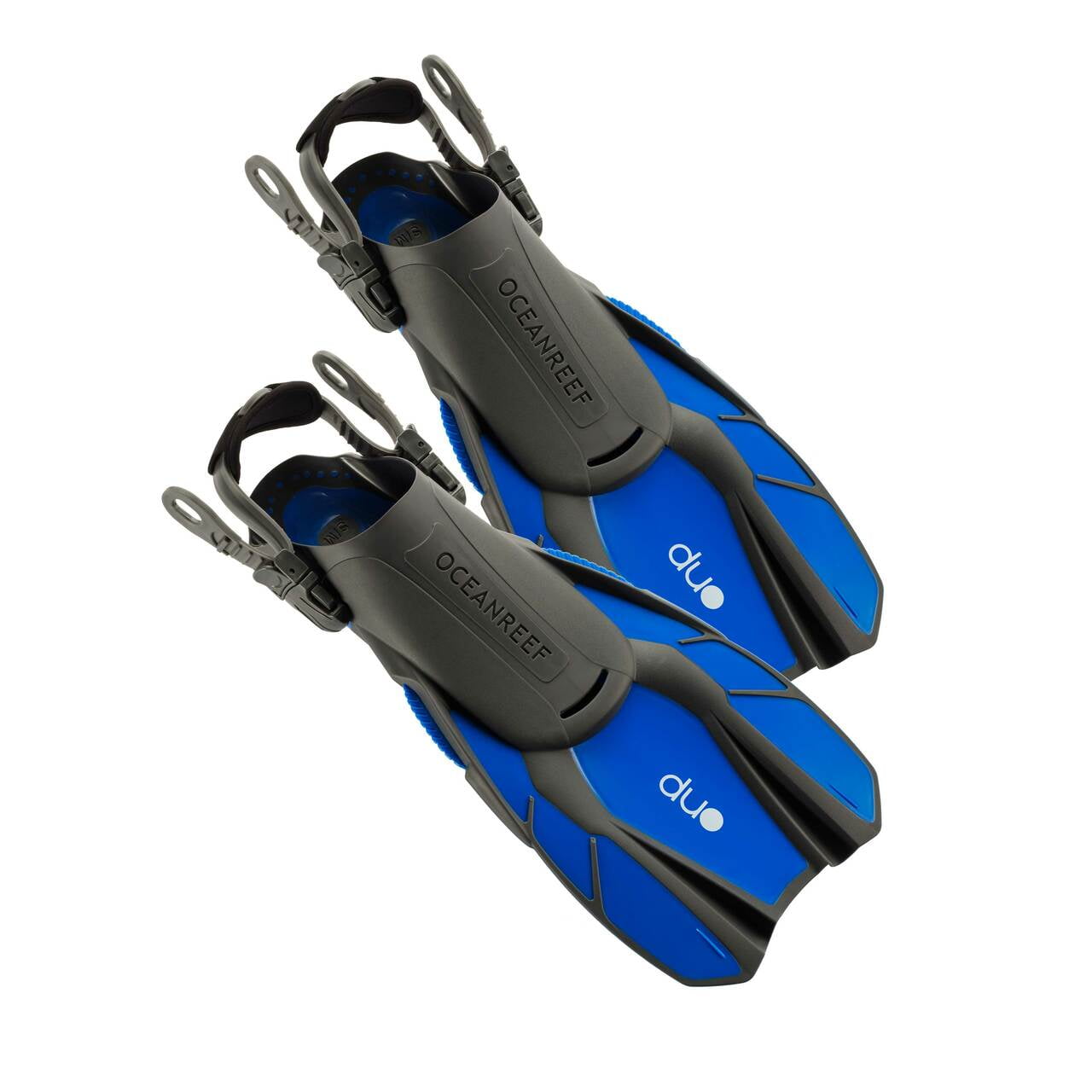 Ocean Reef Duo Travel Ready Fins Set Scuba Freedive Diving Snorkeling