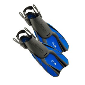 Scuba Choice Semi-Dry Silicone Snorkel With Splash Guard - 16 Inch Adult Snorkeling Gear, Silver Grey 4 thumbnail image
