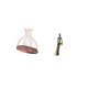 thumbnail image 5 of Elegante Y Moderno Jarrón De Corcho Para Coleccionistas Y Escultura De Dama Tribal Africana. Expositor Multiusos único Para Tapones De Vino Para Decoración De Cocina Y Hogar., 5 of 8