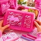 thumbnail image 3 of Contenedor de Alimentos Rectangular de Plástico, Lunch Box Escolar con 2 Divisiones, Diseño Barbie Animal Print Rosa, 3 of 7