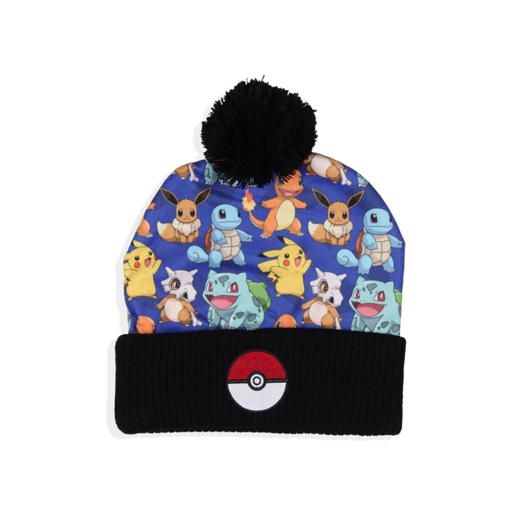 Seven Times Six, Pokemon Beanie, Pikachu Eevee Charmander Squirtle