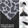 thumbnail image 3 of White and Black Of Leopard Print Kitchen Rugs Sets Of 3,Kitchen Runner Rugs Non Skid Washable,Decorative Kitchen Floor Mats for Kitchen,Sink,Laundry,17"x30"+ 17"x47" + 17"x59", 3 of 6